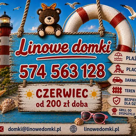 Linowe - Letniskowe Nad Morzem 펜션 *